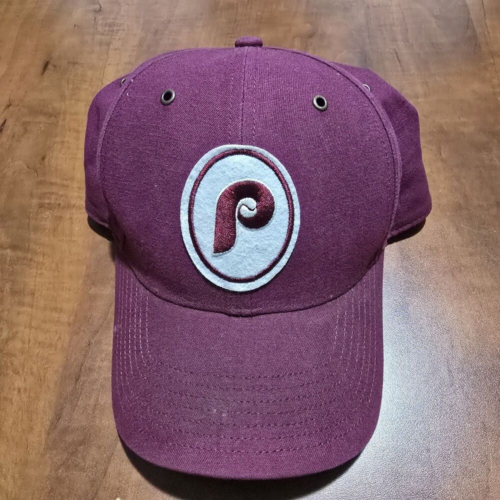 47 Brand Cooperstown Collection Phillies Retro Logo A-Frame Snapback Dad Hat OS